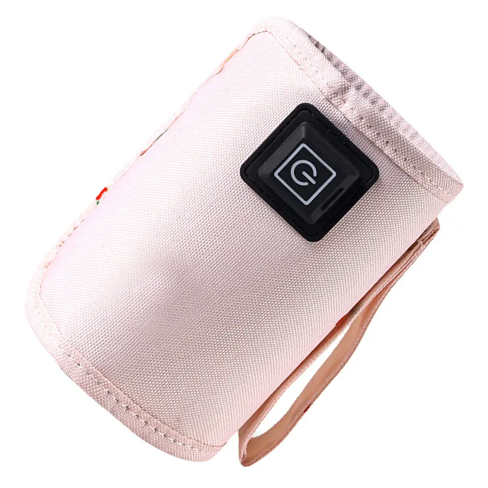 

Baby Bottle Warmer Bag for Travel Portable Milk Bottle Warmer with USB Charging Universal Insulated Cover for Feeding Bottles