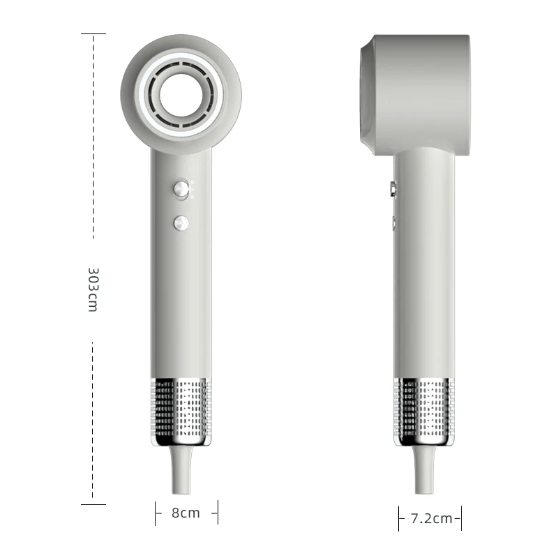 Professional 5 1 Ionic Hair Styling Tools 110000 RPM Hair Dryer Blow Dryer Brush Straightener Hot Nozzle High Motor Speed
