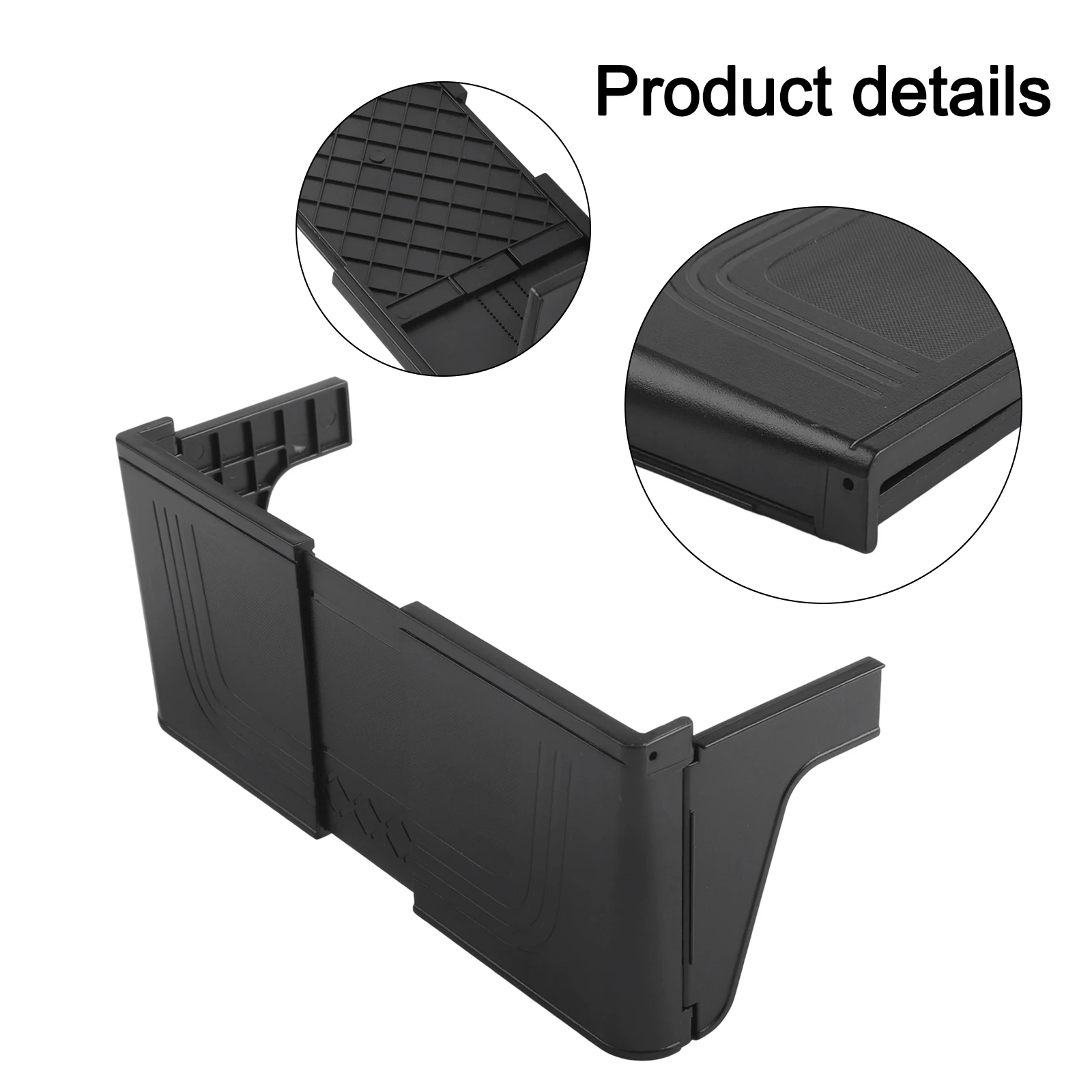 Automotive Sun Visor Accessory GPS Sun Shade High Reliability Perfect Car Match Black Plastic Material Brand New Condition