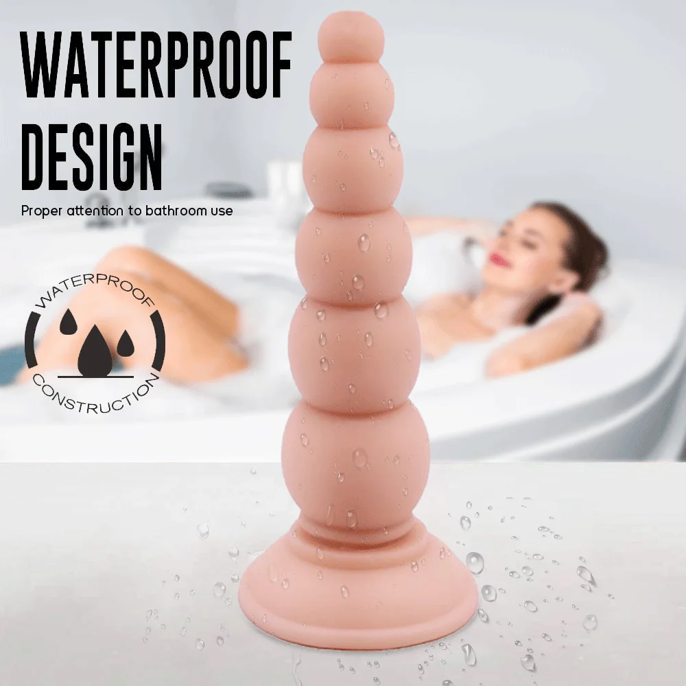 YUKUI  Large Anal Beads Sex Toys For Women Men Lesbian Huge Big Dildo Butt Plugs Male Prostate Massage Female Anus Expansion