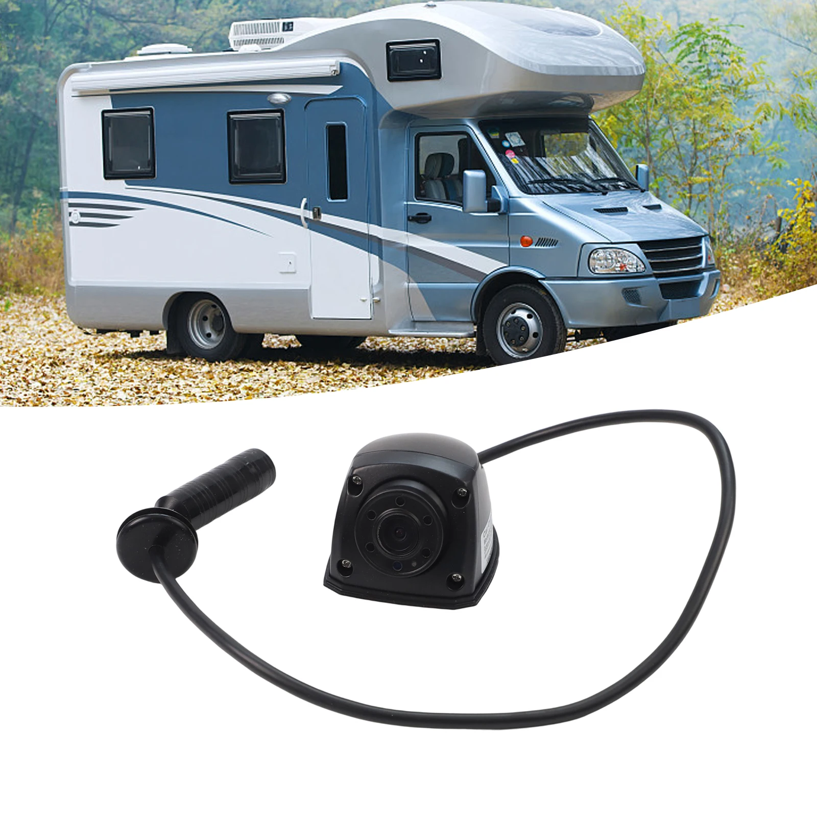 

Автомобильная резервная камера AHD, инфракрасное расстояние 10 м, датчик AHD 1/3, удлинительный кабель с двойным экраном, водонепроницаемость IP68