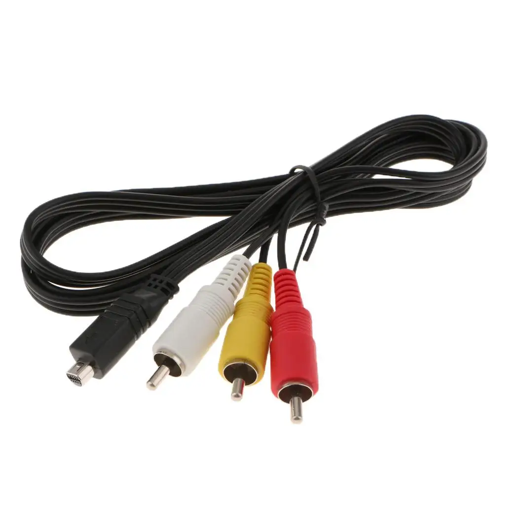 AV A/V TV Video Cable Cord for Sony DCR-HC21/ DCR-HC22/ DCR-HC22/ DCR-HC24/ DCR-HC26/ DCR-HC28/ DCR-HC30/ DCR-HC32/ DCR-HC35