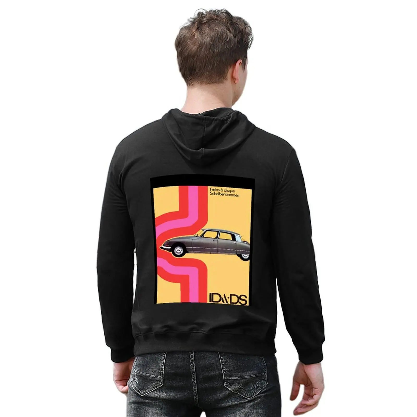 CITROEN DS ID هوديي الرجال العرق قميص الرجال ملابس الخريف الرجال الملابس هوديس للرجال