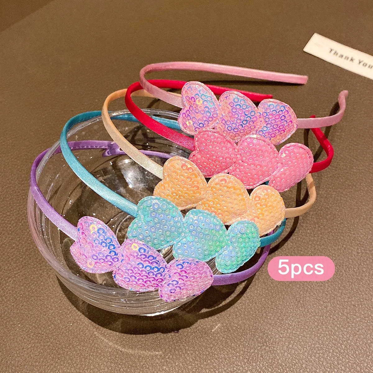 5 Love Hair Hoops Sweet Wind Śliczne spinki do włosów odpowiednie do codziennego użytku Akcesoria do włosów