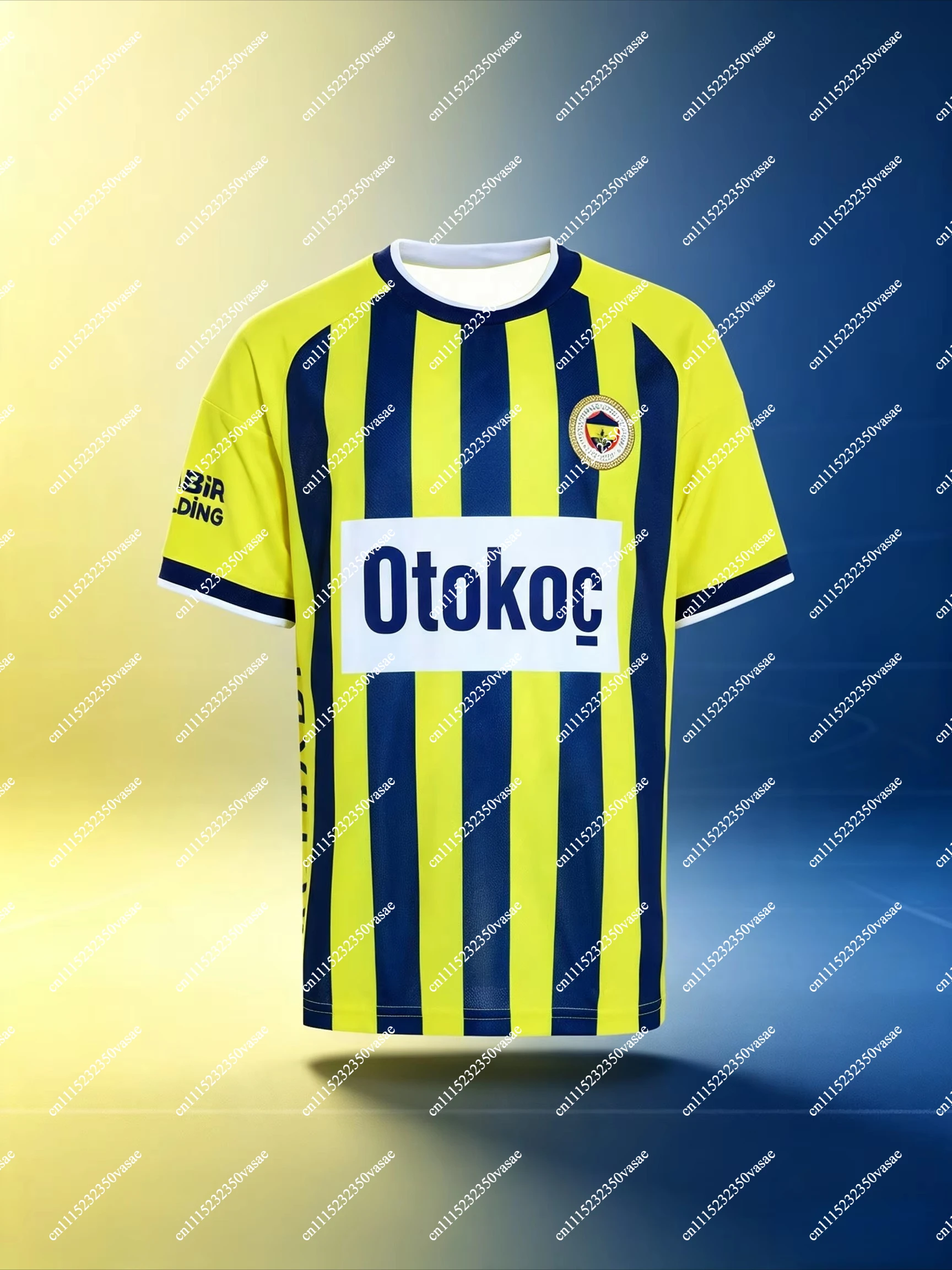 2026/27 Season Fenerbahce Player 3D Print Unisex Football Jersey, Mesh Breathable Shirt, Men Summer Sport Quick Drying Jersey