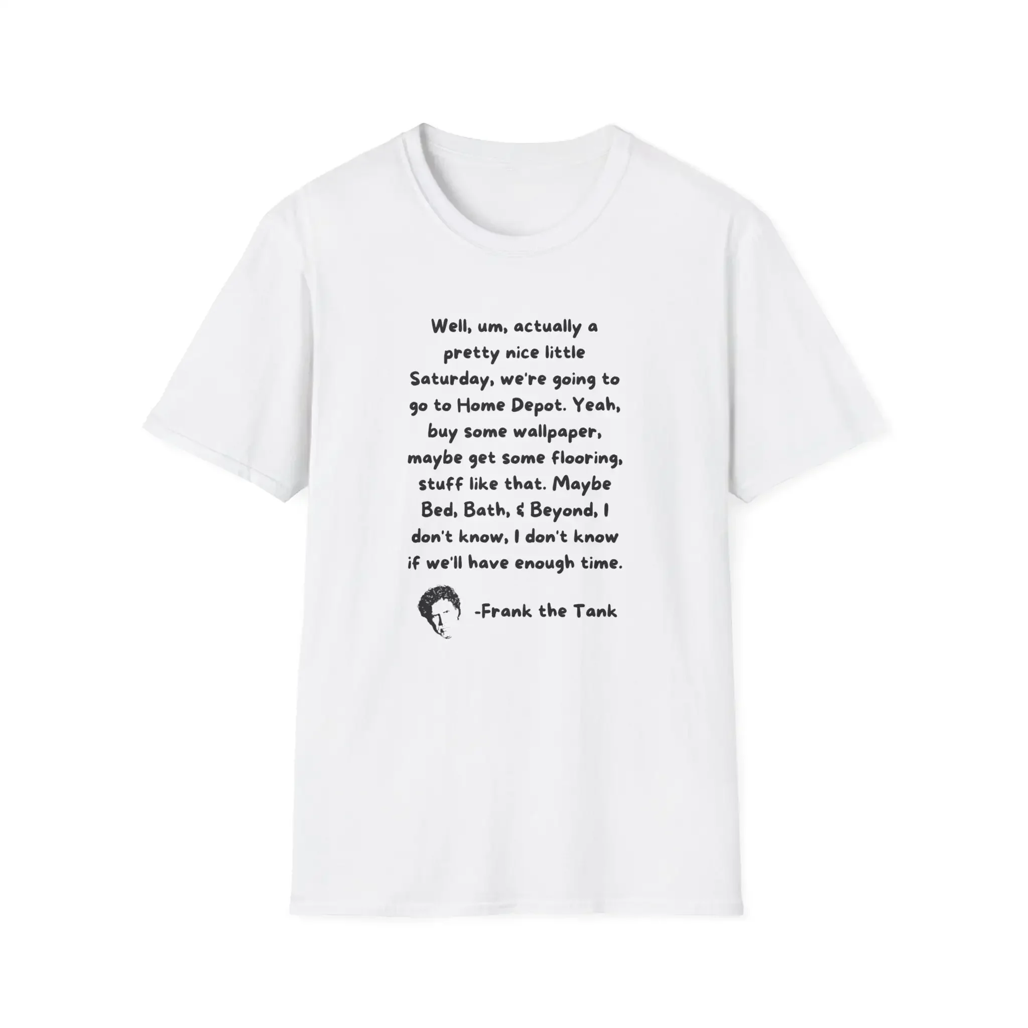Frank the Tank T Shirt Old School Will Ferrel