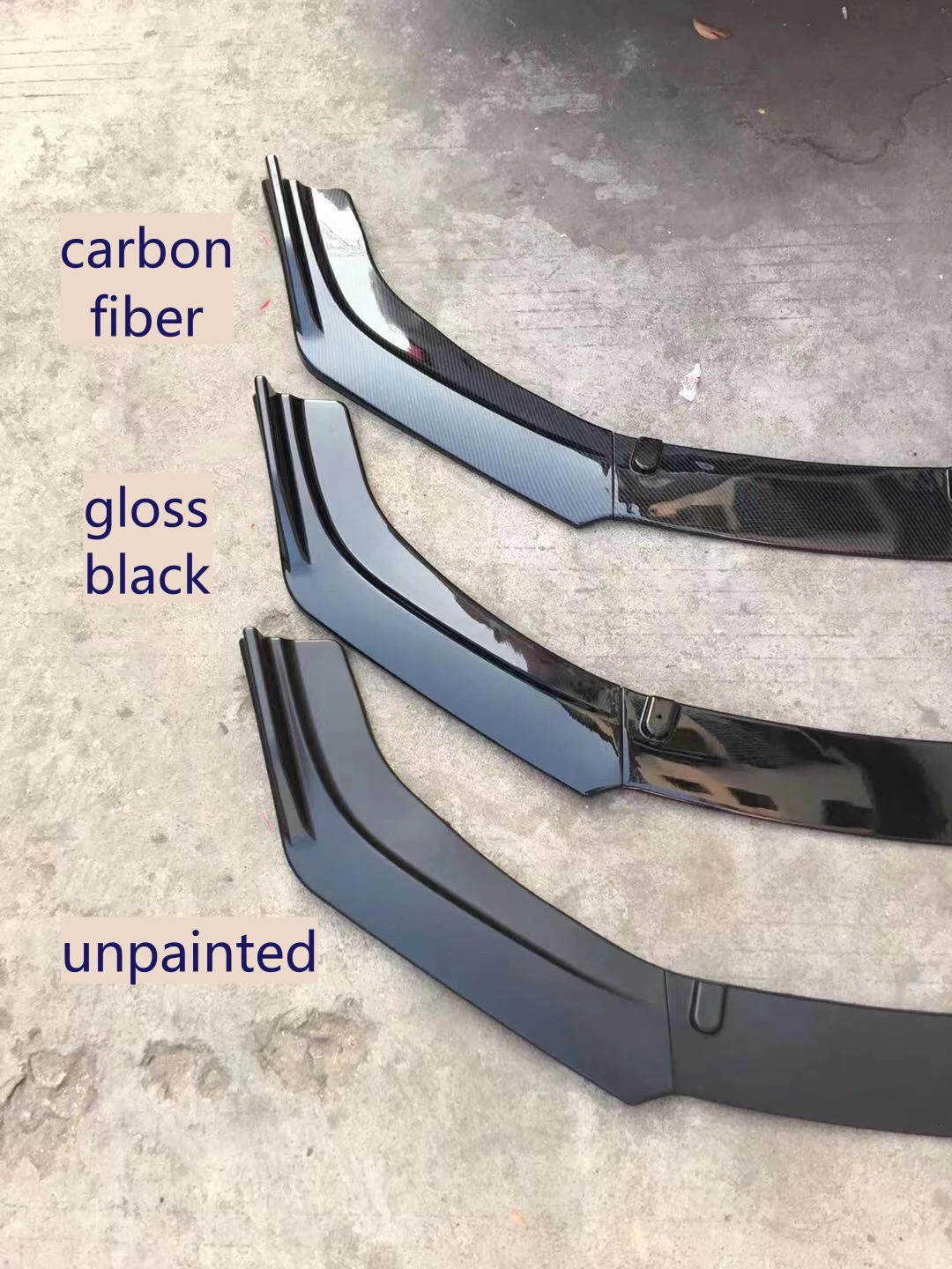 Front lip for JETOUR X70 Plus X70M Three-section front lip Car Accessories