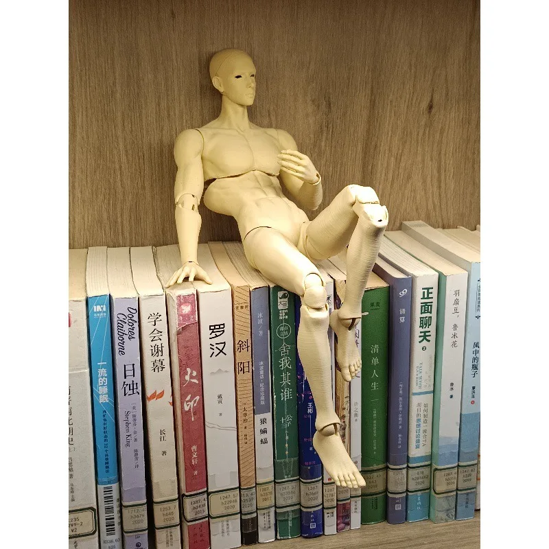 Male Female Movable Joint Body Model,Artist Drawing Mannequin Skin Tone Action Figure Body for Sketch Painting Display Ornament