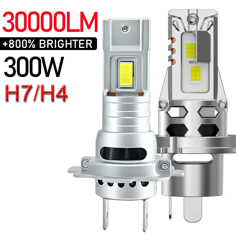 

H7 H1 Led Headlight Bulb 30000LM Spotlights 7035 CSP Chip Automobile Lamp 6000K Diode Fog Light 7035 CSP Chip Led Lights for Car