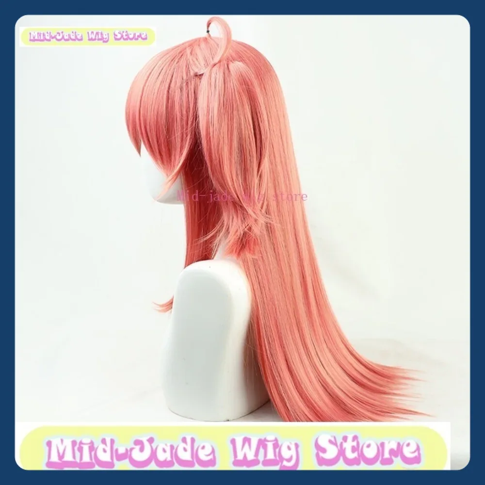 Parrucca Mid-jade Negozio Hololive Sakura Miko Parrucca Cosplay Gioco Anime Gioco di ruolo Parrucca sintetica per feste di Halloween