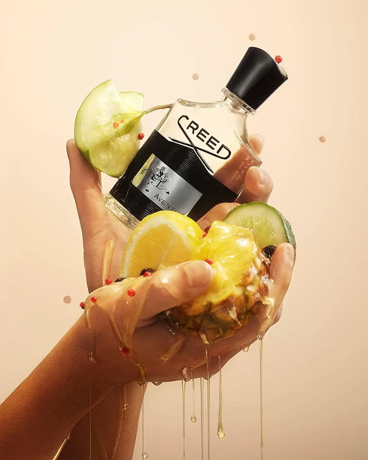 クリード アベンタス オードパルファム フォーメン - 3.3液量オンス クルエルティフリー フルーティウッディ ベルガモット