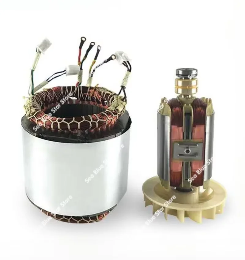 

Комплект статора и ротора генератора 2/3 кВт, 5 кВт/8 кВт, однофазная и трехфазная катушка, дополнительная катушка