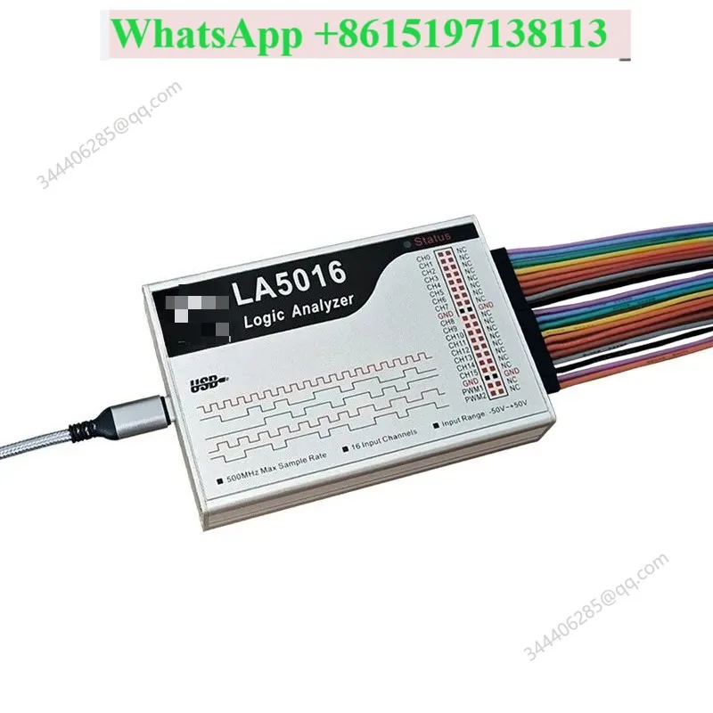 Logic analyzer LA5016 serial port/I2C/SPI protocol analysis digital signal oscilloscope