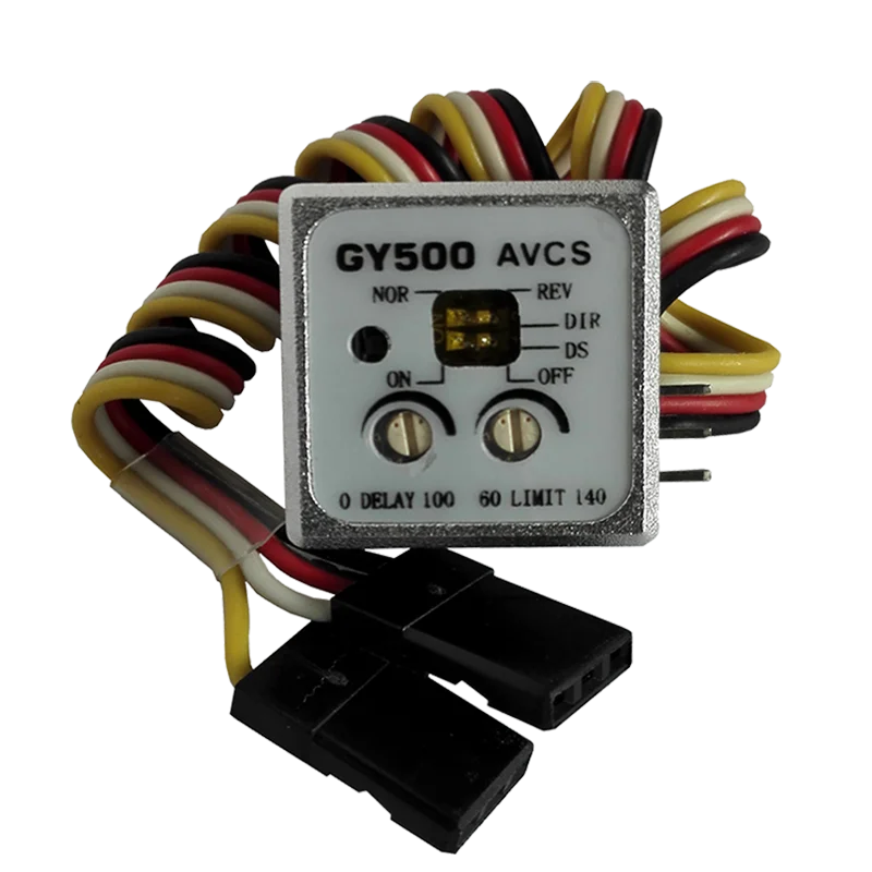 Single Axis Lock Head Gyroscope GY500 Heading-lock Gyro w Digital Servo Mode for RC Helicopter Model Car Direction Control