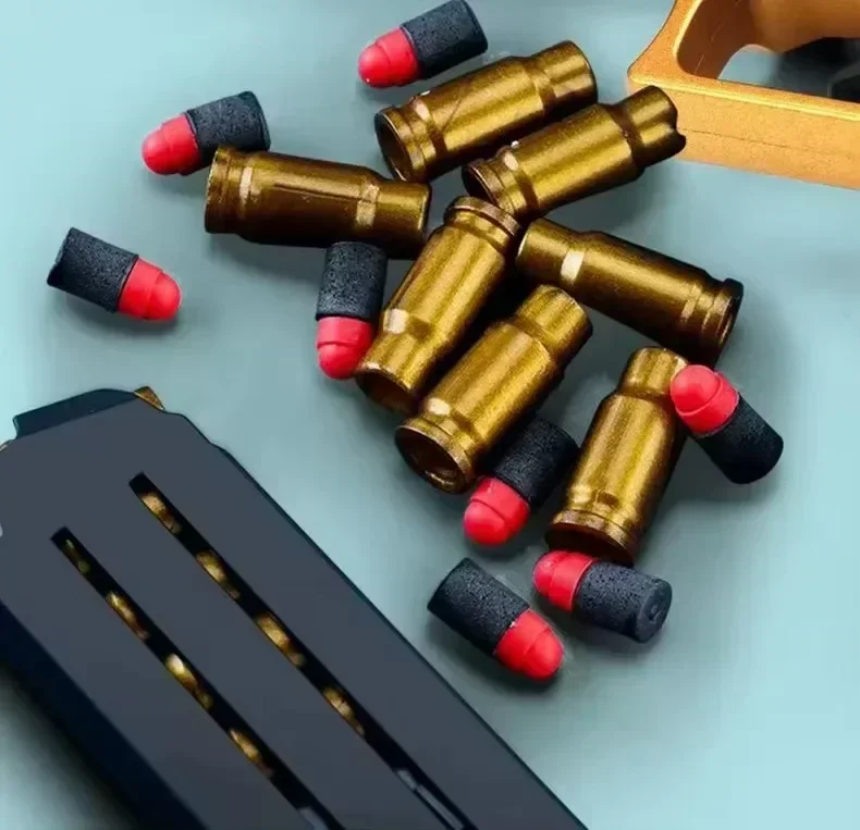 Desert Eagle Shell Ejection Soft Bullet Toy Gun Airsoft Pistol Foam Launcher CS Shooting Games  Weapons for Kids Boys Gift
