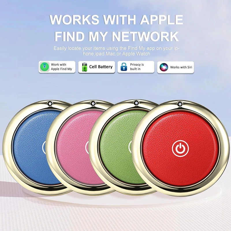 

Мини GPS-трекер работает с Apple Find My APP, долговечная батарея, глобальное позиционирование, портативная анти-потерянная бирка для домашних животных, новинка