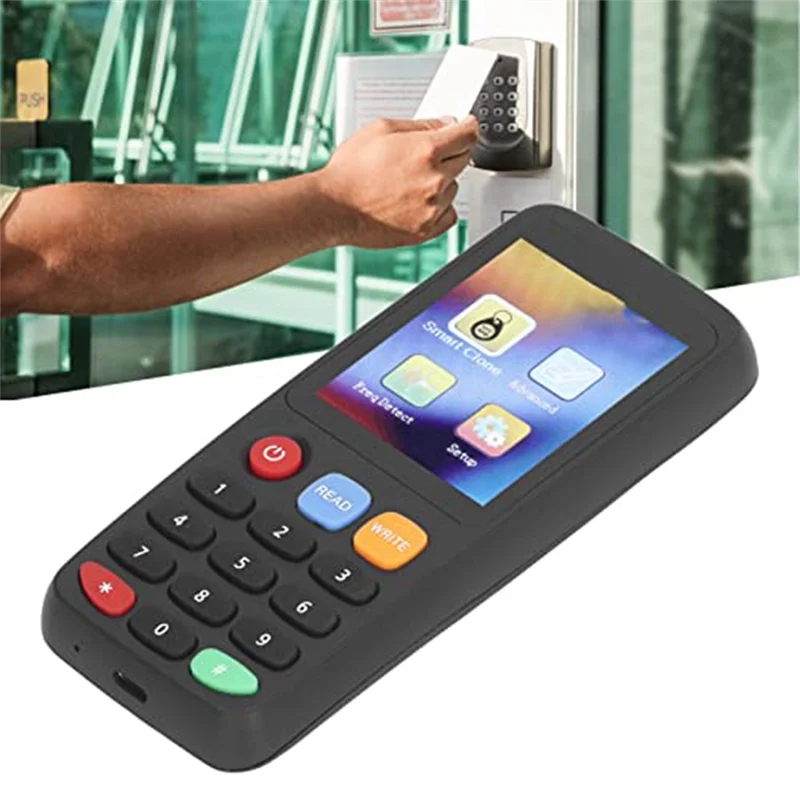 

X7 NFC Card Reader, RFID Card Copier Duplicator For IC ID Card, Smart Card RFID Copier ID IC Color Screen Durable Set 1