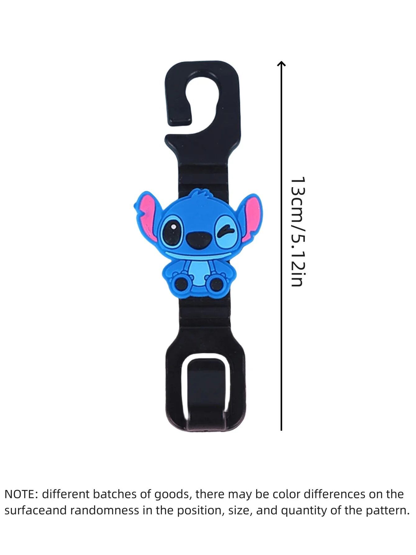 2 stks/set Stitch Anime Auto Haak Cartoon Stitch Figuur Haak Auto Accessoires Zetel Haken Kawaii Rekken Gemak Haken
