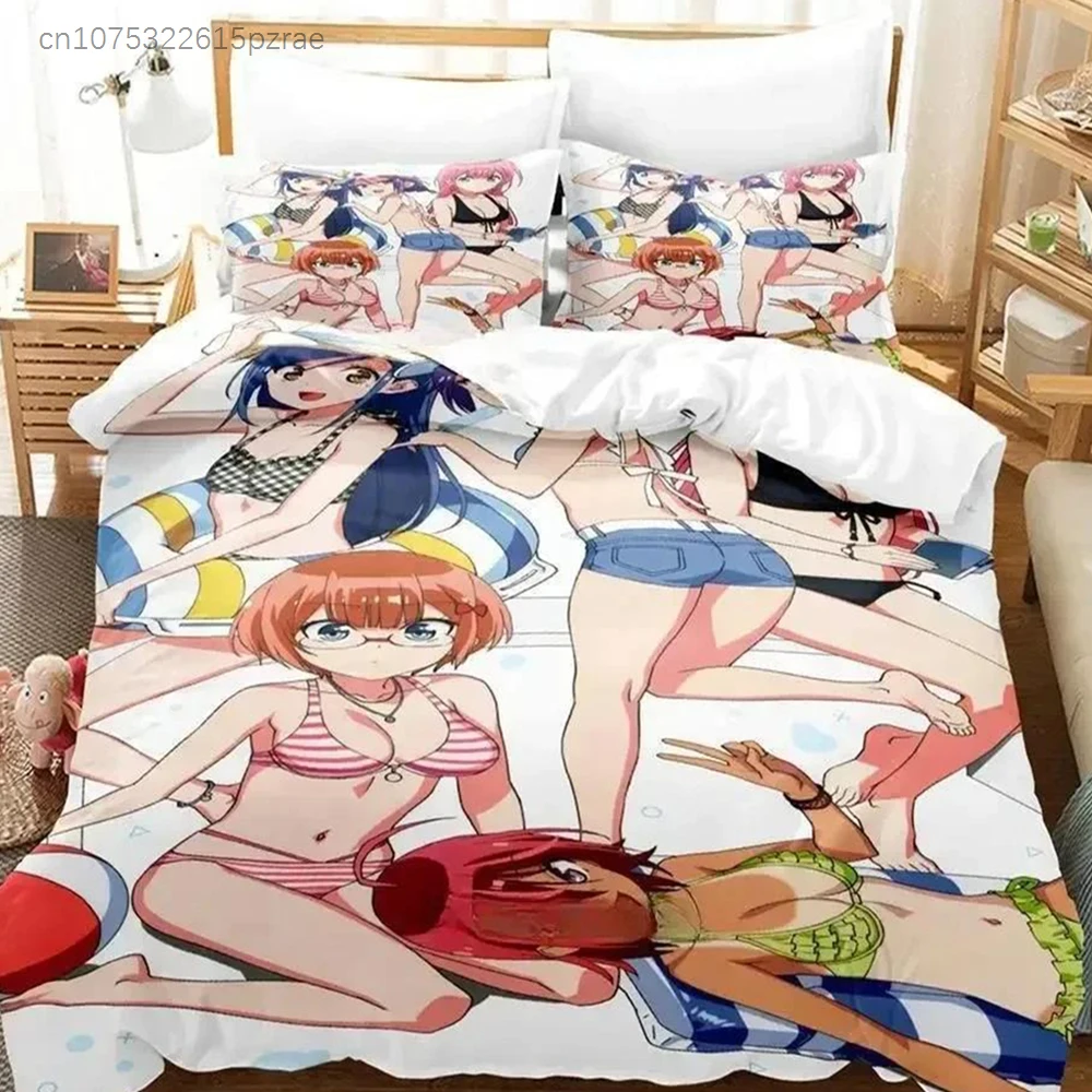 We Never Learn Bedding Set Printed Bed Set With Pillowcase Bed Duvet Cover Soft Queen King Size Bedclothes Home Anime Kawaii Bed 5