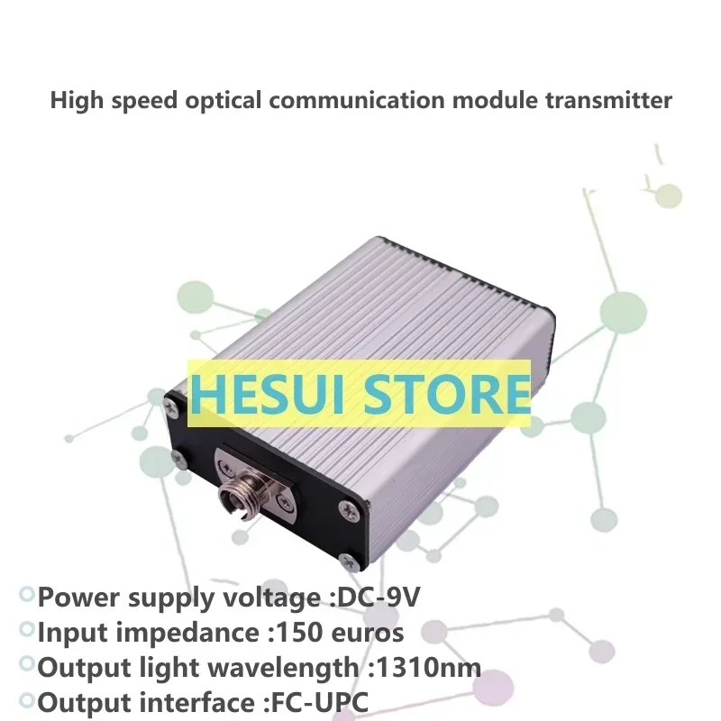 Optical fiber transmitting module optical communication femtosecond detection of electrical signal conversion send light signal