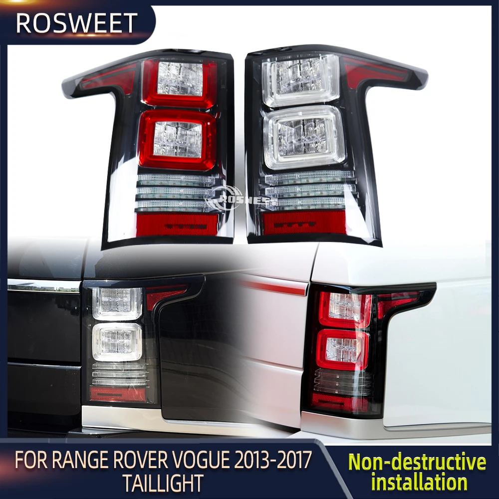 

For Land Rover Range Rover Vogue L405 2013-2017 Red/White Version Taillights Car Rear Turn Signal Warning Lamp Auto Accessories