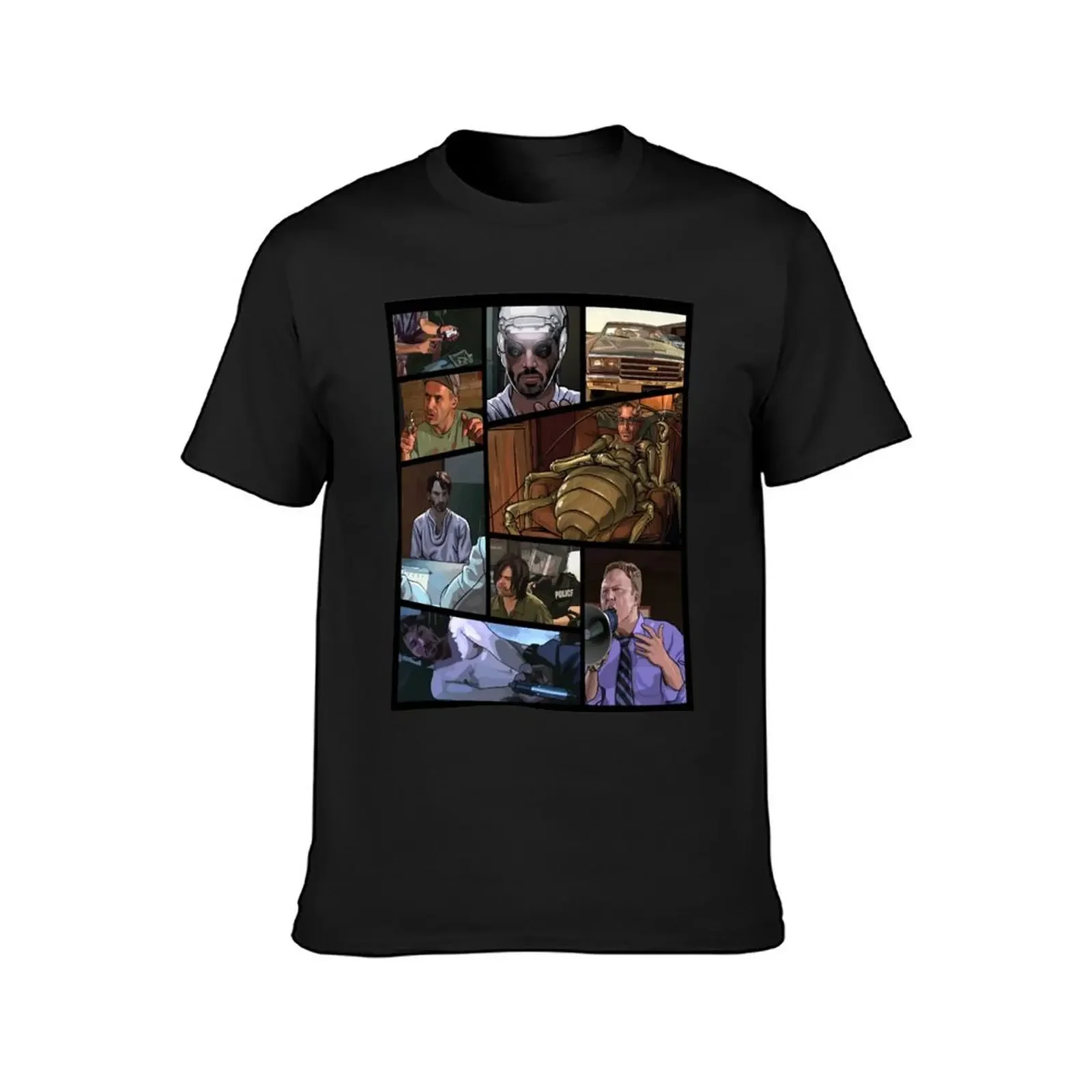 A Scanner Darkly T-Shirt sports fans customs design your own mens designer t shirt