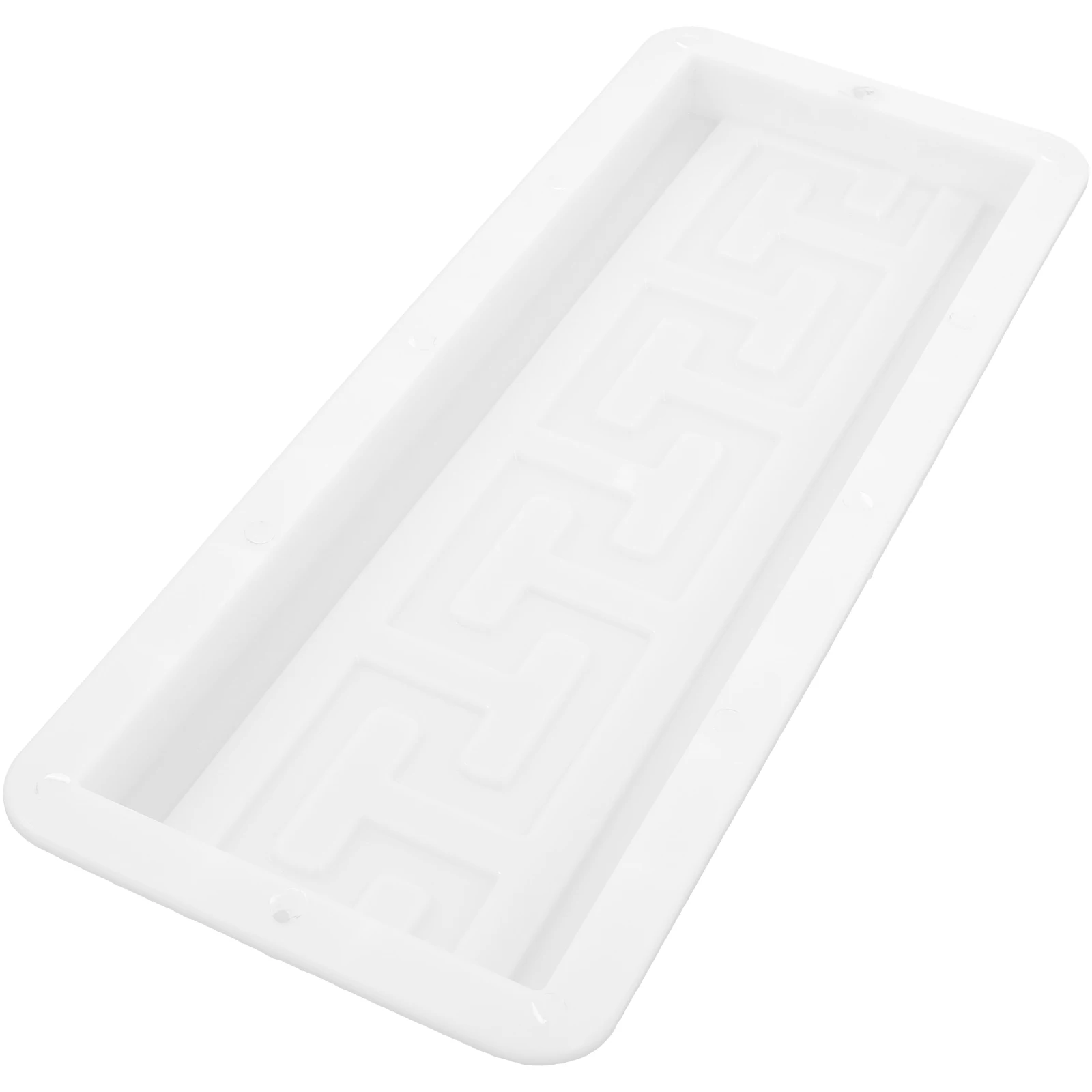 

Pavement Mold 45x15x3cm Plastic Brick Mould for Cement Concrete Reusable Path Maker Mold DIY Square Paving Decor