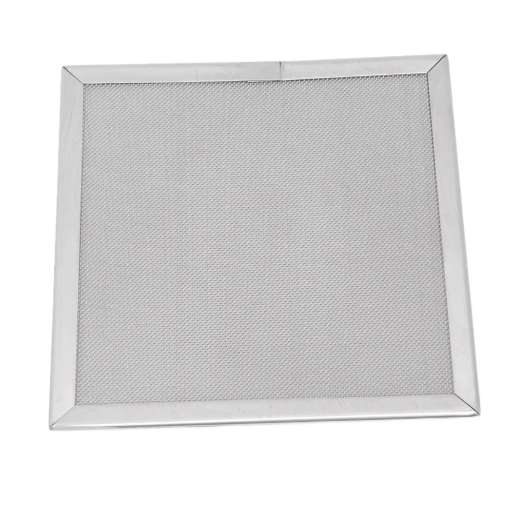 304 Stainless Steel BBQ Grill Grate Square Framed Edge Silver Grill Mesh Rack Easy to Clean Stable Fit Cooking Grate Small Oven