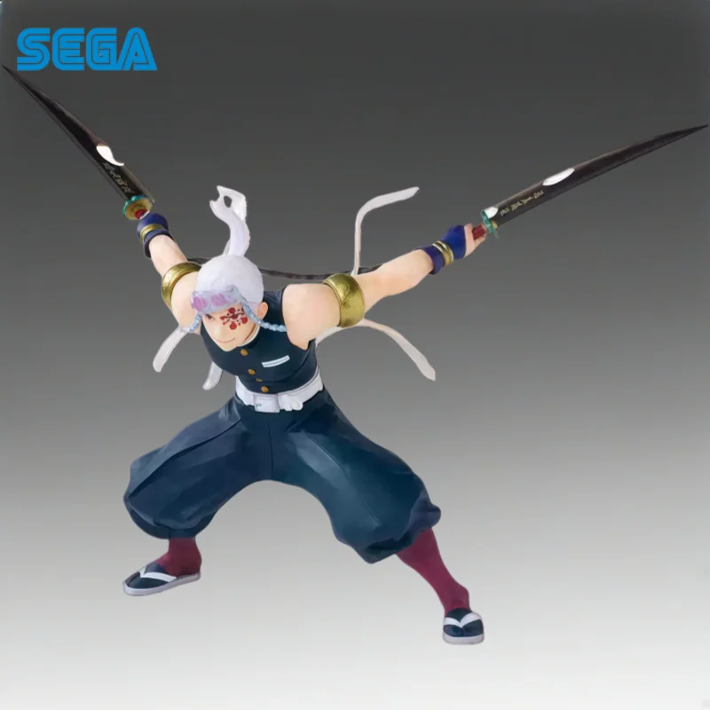 

In Stock Sega Original Demon Slayer Uzui Tengen Action Figure Model Doll Brand New Boxed Toys Model Garage Collectible