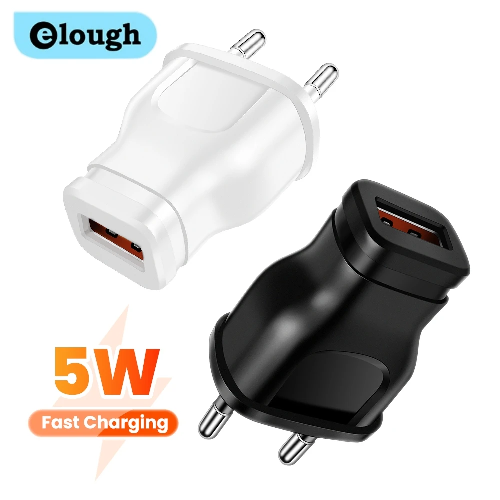 Elough 5W Single USB Travel Charger