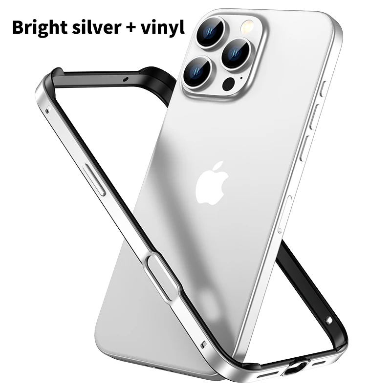 Desert Titanium Bumper Case For iPhone 16 Pro Max 15 Plus 16Pro