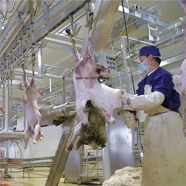Ritual goat slaughterhouse equipment for mutton slaughterhouses Meat processing slaughter conveyors