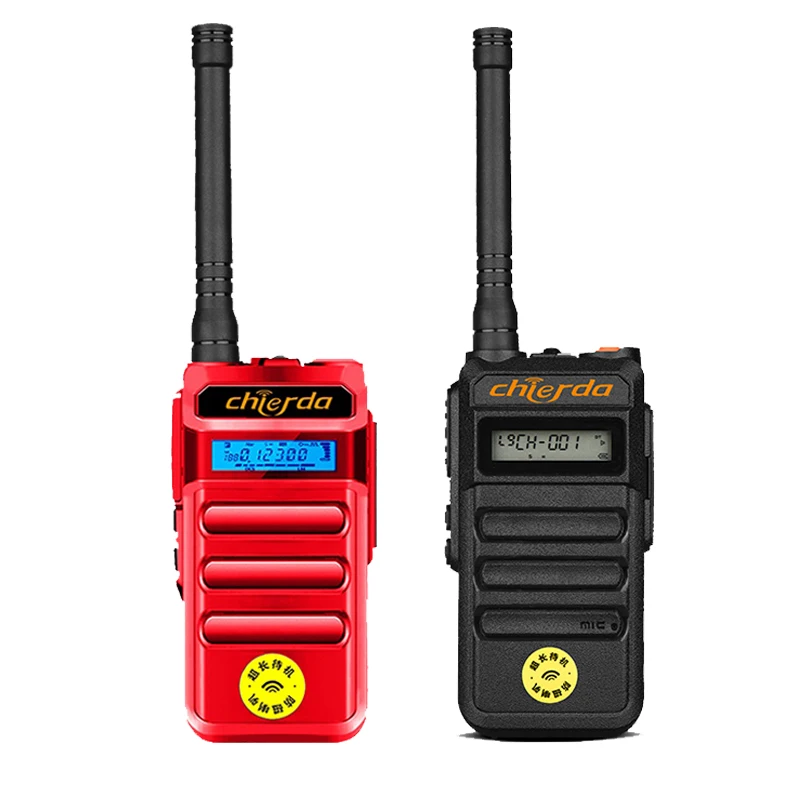 UHF Walkie Talkie 5W Высококачественная Двусторонняя радиосвязь Боковая клавиша Громкая связь длительный режим ожидания 128CH Walkie talki