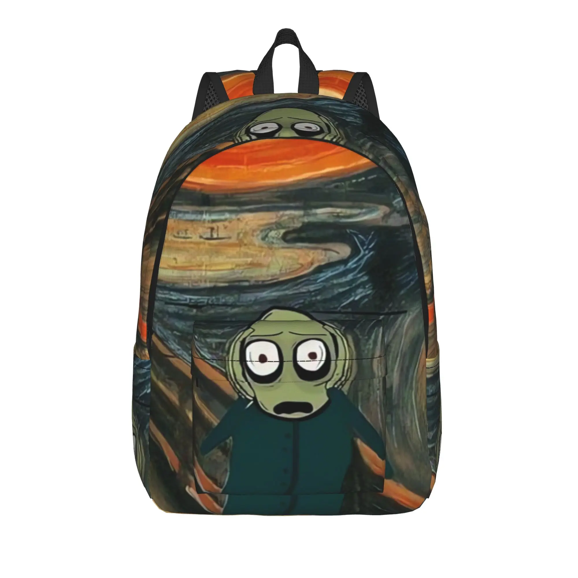 David Firth Salad Fingers Y2K Horror Backpack  Workout Backpacks Women Men Funny School Bags High Quality Pattern Rucksack