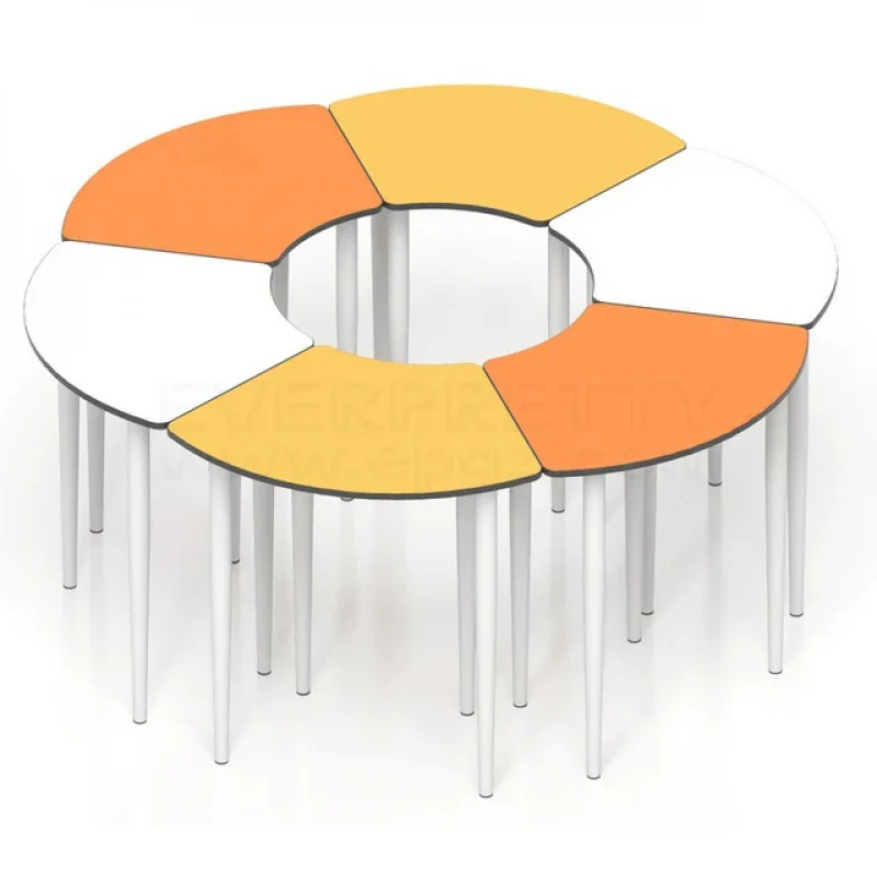 custom.Modern Durable Combination Hot Sales Colorful Kindergarten School Classroom Wooden Student Des