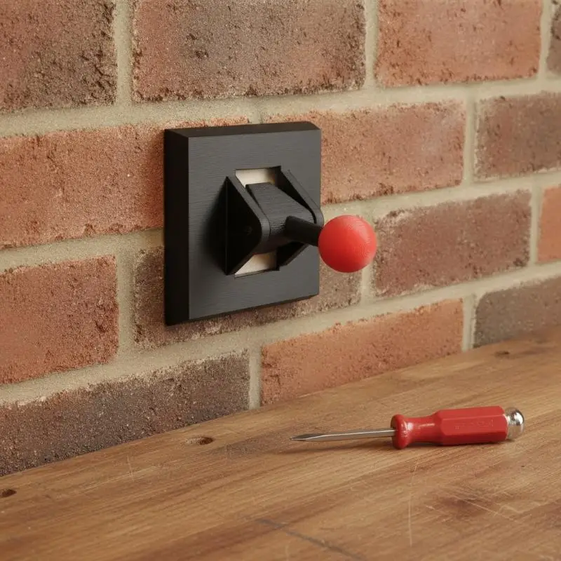 Fun 3D Printed Switch Cover For Lamp Button Cute Lever Protector Home Office Decor Personalized Novelty Accessory