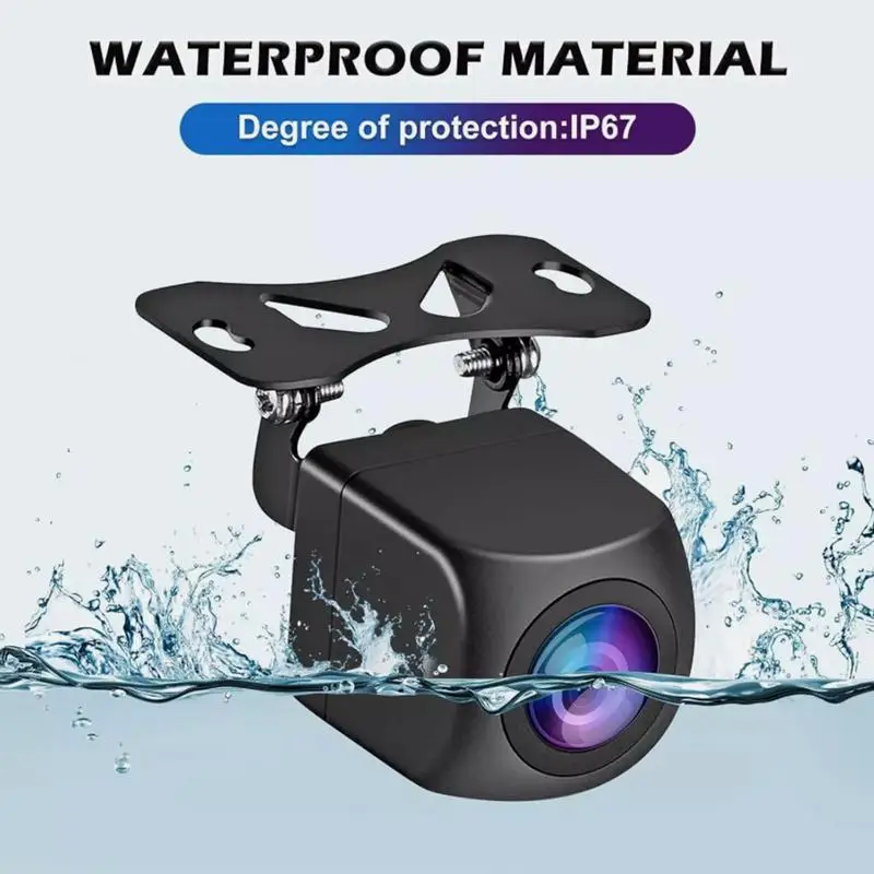 

Автомобильная камера заднего вида Высокое разрешение AHD RV Задняя камера Широкоугольный обзор Ночное видение Высокое разрешение Система заднего вида Парковка