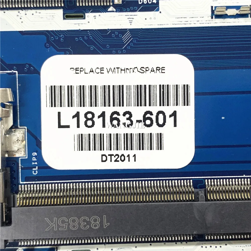 L18163-601 L18163-001 Pour HP X360 14-CD 14M-CD Ordinateur Portable Carte Mère SR3LA i5-8250u CPU 17879-1B 448.0E809.001B