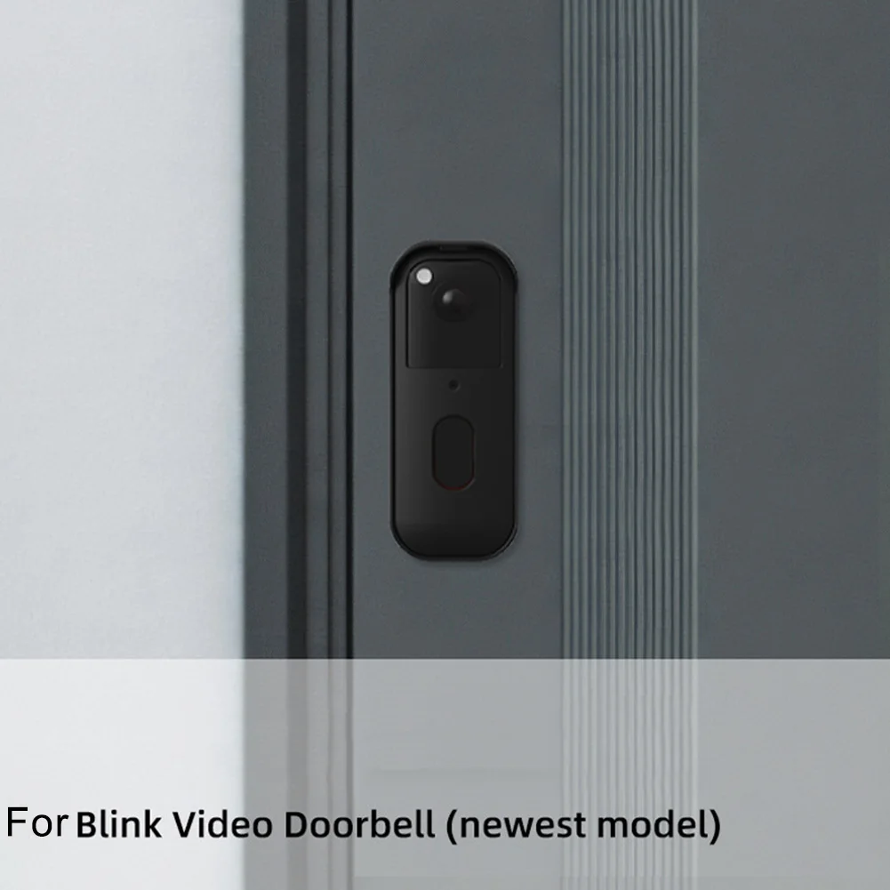 For Blink Video Doorbell Protective Cover Outdoor Plastic Protective Shell Built to Withstand Rain Sun Wind and Dust Exposure
