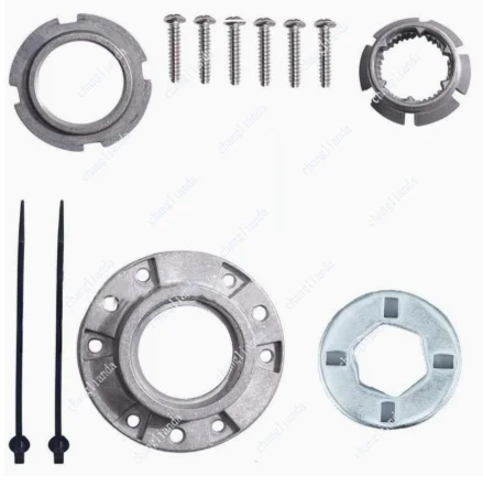 W10324651 Waschmaschinen-Getriebe-Set mit Schalldämpfer, Langlebige Reparatur
