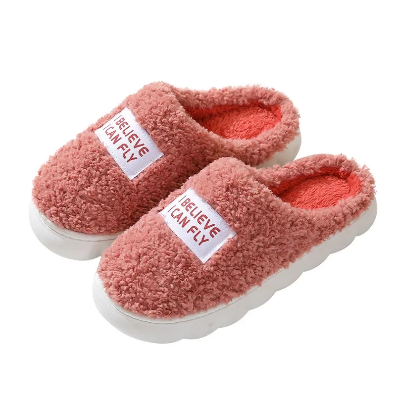 Pantuflas Mujer pantofole pelose invernali per la casa pantofole divertenti pantofole in cotone Sapatos Feminino coppia antiscivolo per interni pantofola in peluche