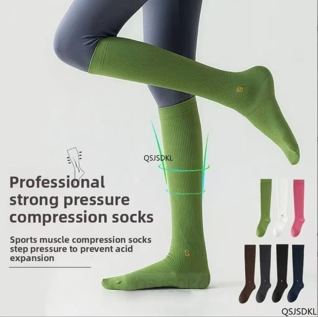 Professional Running Skipping Rope Calf Compression Socks Female High Elasticity Breathability All Season Universal Sports Sock