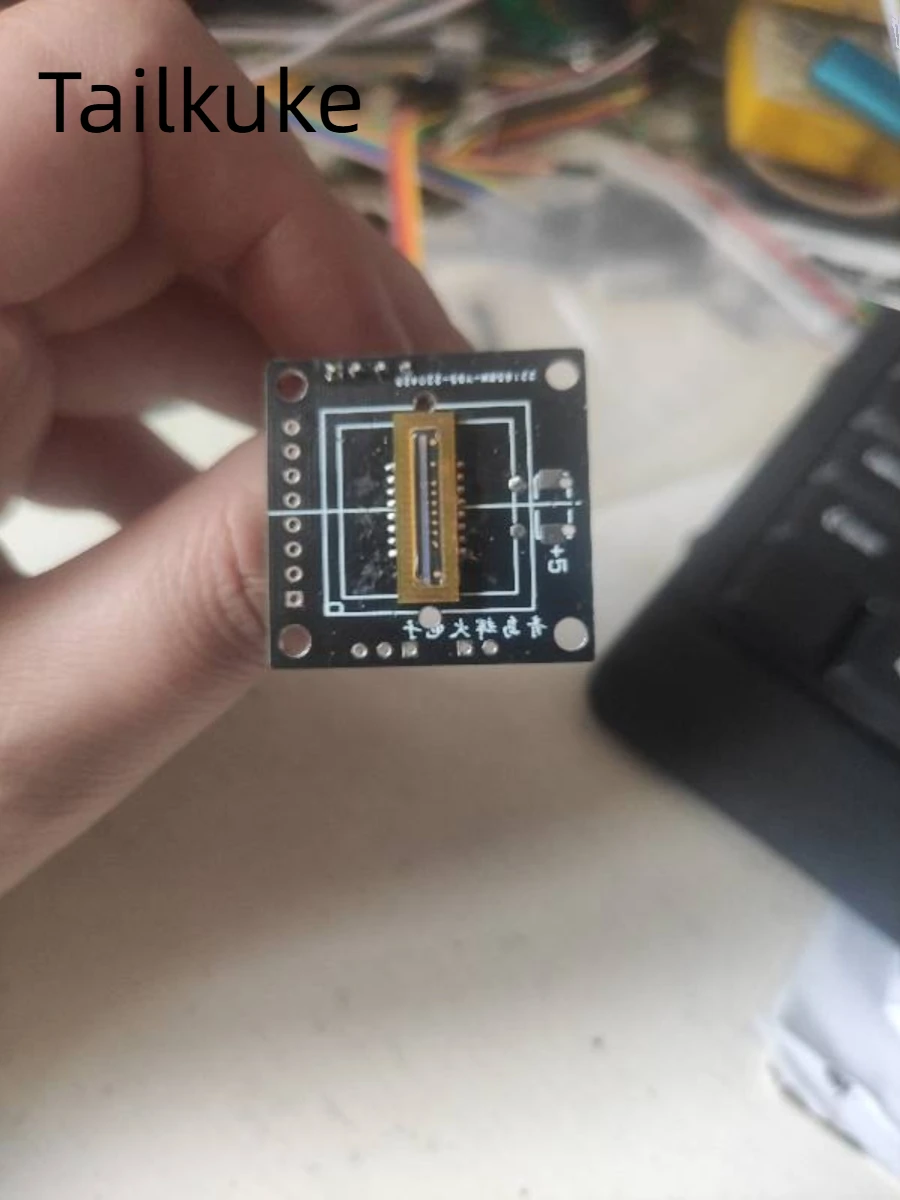 

TCD1254 linear array CCD development board module serial port available for consultation with lens configuration 2500 pixels 5.