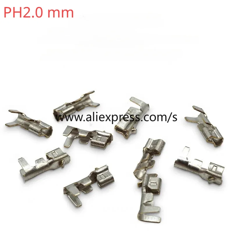 100Pcs PH2.0 mm DuPont 2.0mm Terminal Languette Hook Switch Connector Connector