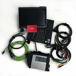 Mb Star C4 Doip Pro Auto Diagnose Tool Software 03.2026 512GB Ssd Laptop x220t i5 8g Tablet Full Cables for Mercedes Ready WIN1