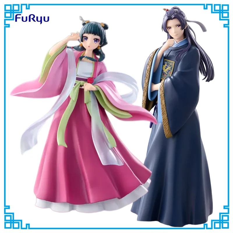 FuRyu The Apothecary Diaries Trio-Try-iT – Ensemble de figurines Maomao & Jinshi, jouets de collection, décorations de bureau, cadeaux de festival
