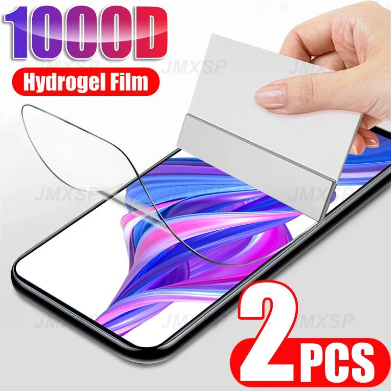 2Pcs Hydrogel Film For Honor 9X 10X 10 Lite 9A 9C 9S Screen Protector For Honor 8X 8A 8C 8S X9 X8 X7 X6 X5 X9a X8a X7a Play Film