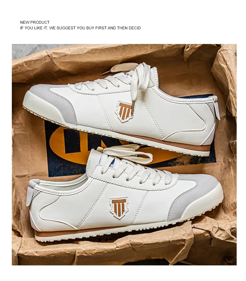 Classic Low Cut Skateboarding Shoes Male Breathable Lining Shock Absorbing Insole Durable Rubber Bottom Daily Street Matching
