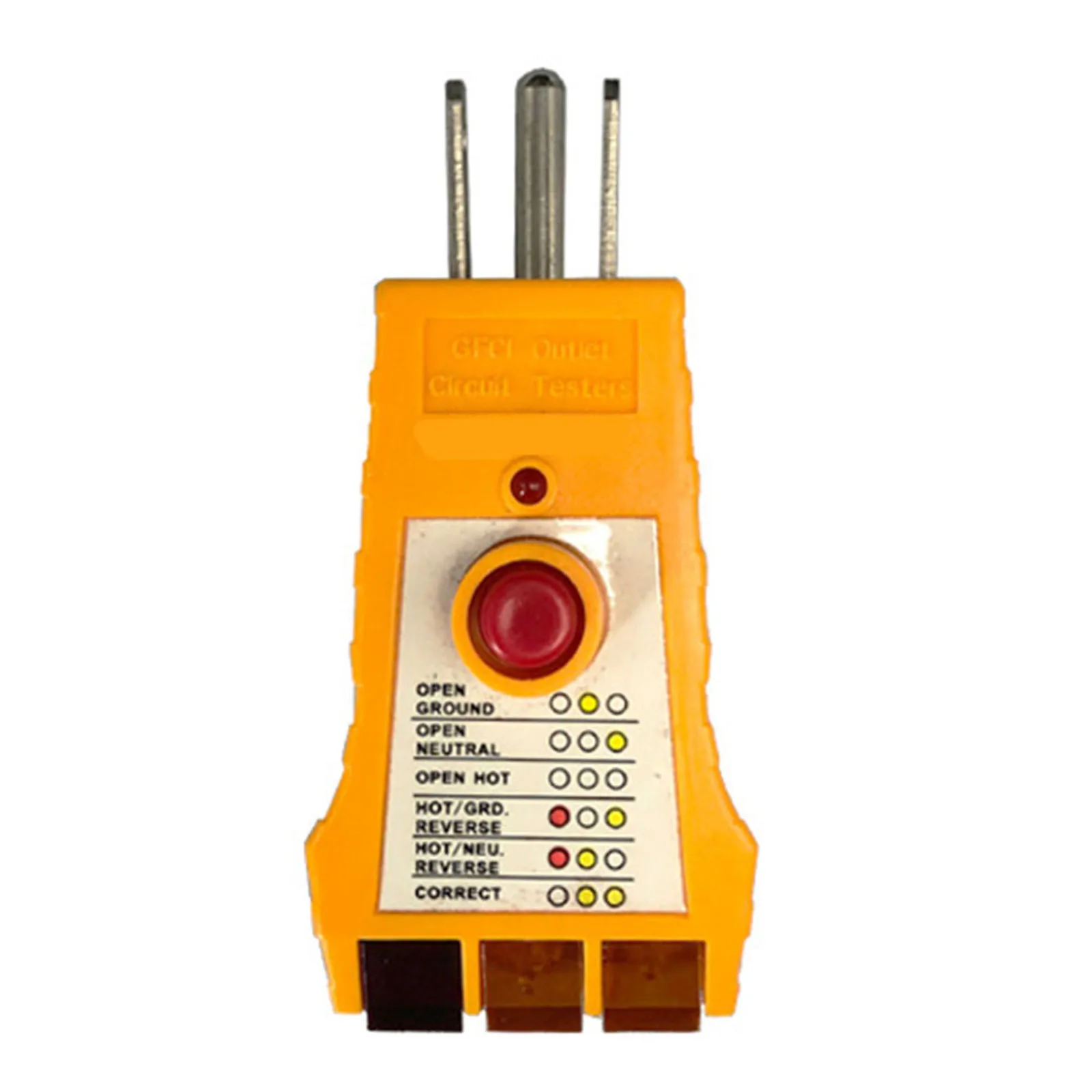 Detector Safety Tester 305B Socket Power Socket Neutral Wire Receptacle Tester Socket Safety Detector Handheld Check