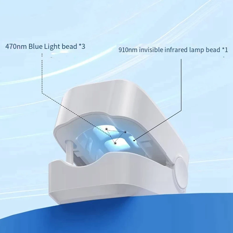 Trattamento Laser per unghie per unghie dei piedi trattamento per unghie Extra forza trattare onicomicosi unghia del piede plastica bianca 1 pz